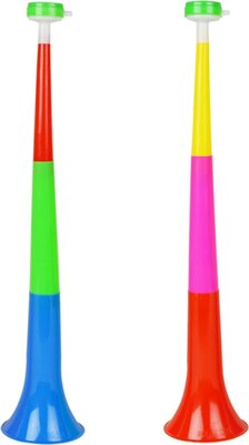 Alle Details zum Fußball-Trikot 2 Pcs Cheerleading Trompete Spielen Plastik Vuvuzela Trompeten Sehr Lautes Tröte Lautstark Laut Tröte Fan Zuschauer Krachmacher Horn Sportfeiern Fanartikel Trompete Trompete Fußballspiel Stadion und ähnlichen Trikots