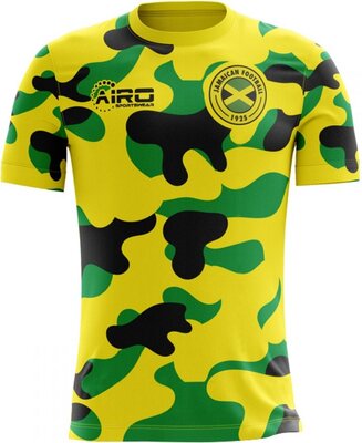 2022-2023 Jamaica Home Concept Football Soccer T-Shirt Trikot bei Amazon bestellen
