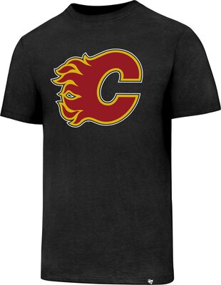 47 Brand NHL T-Shirt Calgary Flames Club Logo Eishockey bei Amazon bestellen