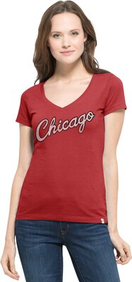 '47 NBA Women's Flanker MVP V-Neck Tee bei Amazon bestellen