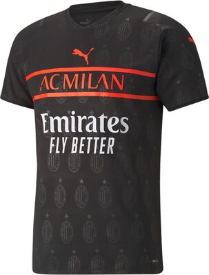 Alle Details zum Fußball-Trikot AC Milan, Trikot Herren, Saison 2021/22, Drittes Trikot und ähnlichen Trikots