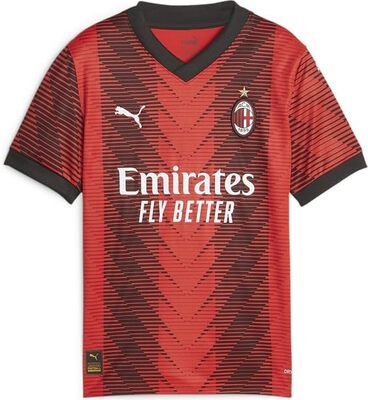 Alle Details zum Fußball-Trikot AC Milan Unisex-Kinder und Jugendliche Home Kit Jr T-Shirt und ähnlichen Trikots