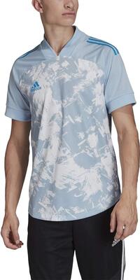 adidas Condivo 20 Primeblue Jersey - Men's Soccer XL Easy Blue/Sharp Blue bei Amazon bestellen