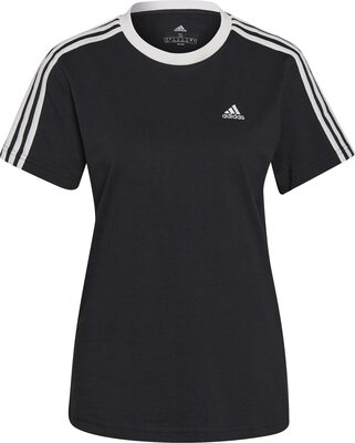 Adidas Damen Essentials 3-Stripes T-Shirt (Short Sleeve) (1er Pack) bei Amazon bestellen