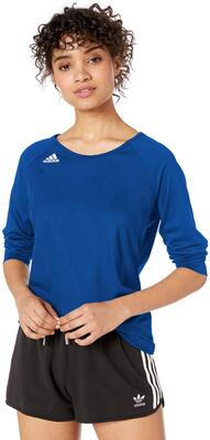 Alle Details zum Fußball-Trikot adidas Damen Quickset Long-Sleeve Jersey Trikot und ähnlichen Trikots