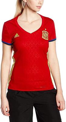 Alle Details zum Fußball-Trikot adidas Damen Trikot UEFA EURO 2016 Spanien Heim Replica und ähnlichen Trikots