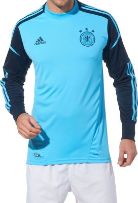 Alle Details zum Fußball-Trikot Adidas DFB Deutschland EM Torwarttrikot 2012/2013 BLAU X21253 Grösse: L und ähnlichen Trikots