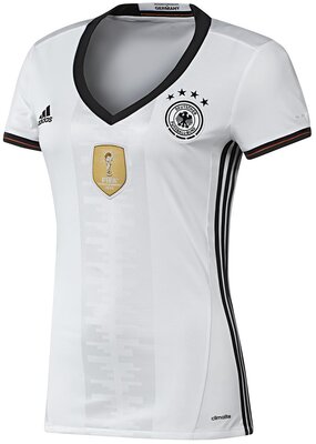 Alle Details zum Fußball-Trikot adidas Fußball Teamtrikot Dfb H Jersey W und ähnlichen Trikots