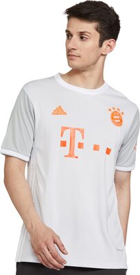 adidas Herren 20/21 FC Bayern Away Jersey Trikot, Dshgry/White, XL bei Amazon bestellen