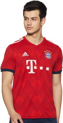 Alle Details zum Fußball-Trikot adidas Herren Fc Bayern München Heim 2018/2019 Teamtrikot und ähnlichen Trikots