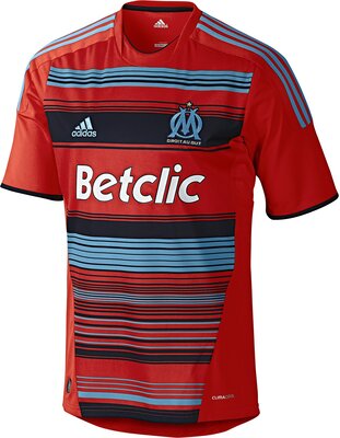 Alle Details zum Fußball-Trikot Adidas Herren Olympique Marseille 3Rd Jersey und ähnlichen Trikots