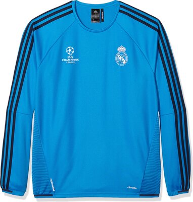 adidas Herren Real Madrid UCL Trainingsoberteil-Blau Sweatshirts bei Amazon bestellen