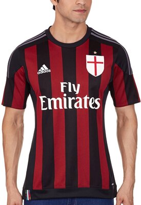 Alle Details zum Fußball-Trikot adidas Herren Spieler-heimtrikot AC Mailand Replica und ähnlichen Trikots