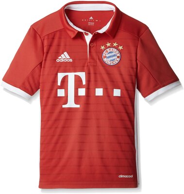 adidas Jungen Fußball/Heim-Trikot Fc Bayern München Replica Trikot bei Amazon bestellen
