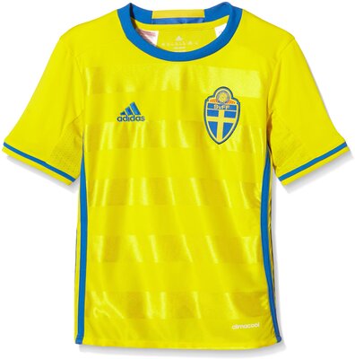 adidas Jungen Kurzarm Heimtrikot UEFA EURO 2016 Schweden Replica bei Amazon bestellen