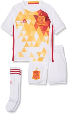 adidas Kinder Fußball/Auswärts-ausrüstung UEFA EURO 2016 Spanien Mini bei Amazon bestellen