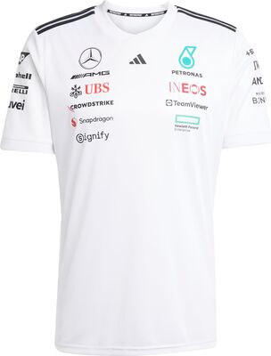 adidas Men's Mercedes - Amg Petronas Formula One Team Driver Jersey White Men Jersey (Short Sleeve) (Pack of 1) bei Amazon bestellen