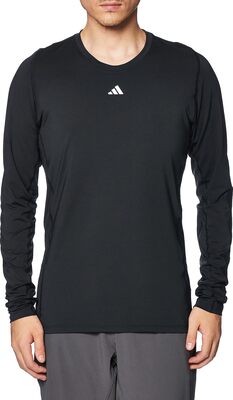 adidas Men's Techfit AEROREADY Training Long-Sleeve T-Shirt, Black, 4X-Large bei Amazon bestellen