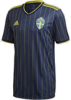 Alle Details zum Fußball-Trikot adidas Schweden Auswärtstrikot 2020 und ähnlichen Trikots