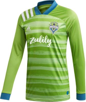 adidas Seattle Sounders FC Green 2020 Forever Green Langarm Replica Trikot bei Amazon bestellen