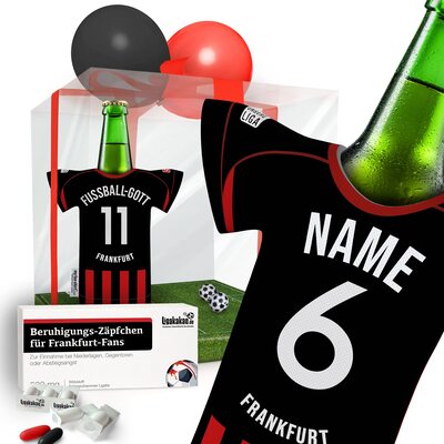Beruhigungs-Zäpfchen® für Frankfurt-Fans | Lakritz-Zäpfchen für FRANKFURT-Fans zur Einnahme bei Niederlagen, Gegentoren & Abstiegsangst | Wähle unsere verrückten Männer Geschenk Fanartikel-Sets über „Farbe“ aus bei Amazon bestellen