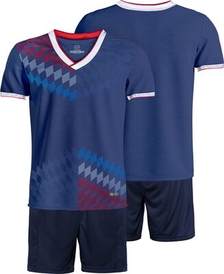 besbomig Fussball Trikot Kinder, Schnelltrocknendes Fußballbekleidung Jungen-Trikot Team Ausbildung Wettbewerb Sportbekleidung für Fußball, Basketball, Laufen bei Amazon bestellen