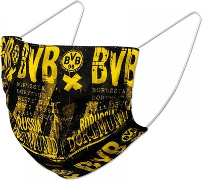 Borussia Dortmund BVB 09 BVB-Design Maske - - bei Amazon bestellen