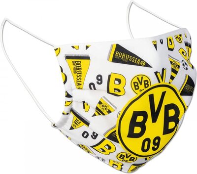 Borussia Dortmund BVB Maske Weiss bei Amazon bestellen