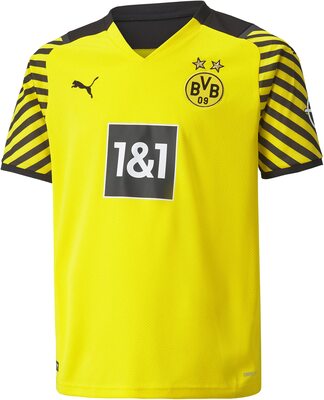 Alle Details zum Fußball-Trikot Borussia Dortmund, Trikot Unisex, Saison 2021/22, Heimtrikot und ähnlichen Trikots