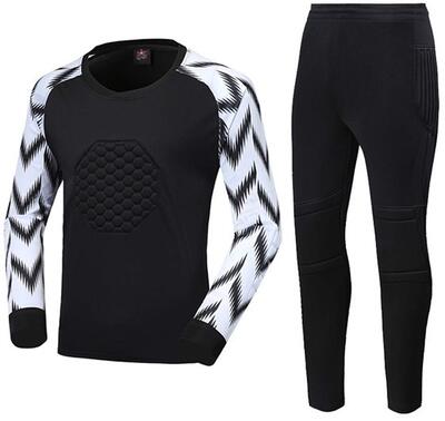BOZONLI Torwart Trikot Set - Trikot Herren, Torwarttrikot Herren Damen Langarm & Hose, Größe M-3XL bei Amazon bestellen