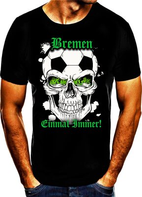 Bremen 2022 Fußball Stadt T-Shirt bei Amazon bestellen