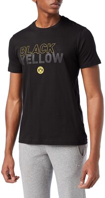 Alle Details zum Fußball-Trikot BVB T-Shirt Black & Yellow und ähnlichen Trikots