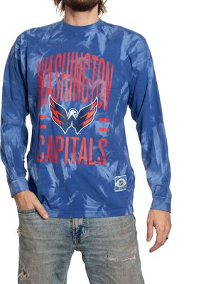 Calhoun NHL Surf & Skate Herren Crystal Tie Dye Langarm Baumwollhemd - The Sunset Collection bei Amazon bestellen