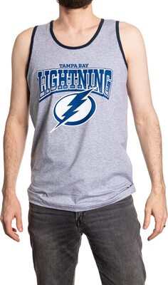 Calhoun NHL Surf & Skate Herren Tanktop mit Farbverlaufsdruck und Kontrastbesatz bei Amazon bestellen