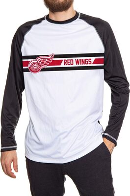 Calhoun Offiziell lizenzierter NHL gestreifter langärmeliger Rashguard für Herren bei Amazon bestellen