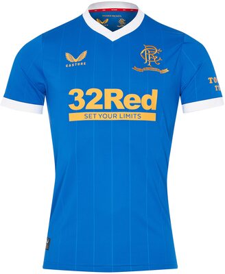 Castore 2021-2022 Rangers Player Issue Pro '150 Years Anniversary' Heimtrikot bei Amazon bestellen