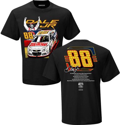 Alle Details zum Fußball-Trikot Checkered Flag Sports Dale Earnhardt Herren T-Shirt Jr. Hall of Fame Class of 2021 Inductee und ähnlichen Trikots