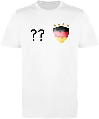 Comedy Shirts Jungen Fußball Trikot bedruckbar - Wunschname & Nummer - WM/ALLE LÄNDER - 100% Polyester - Rundhals Trikot in div. Farben & Größen bei Amazon bestellen