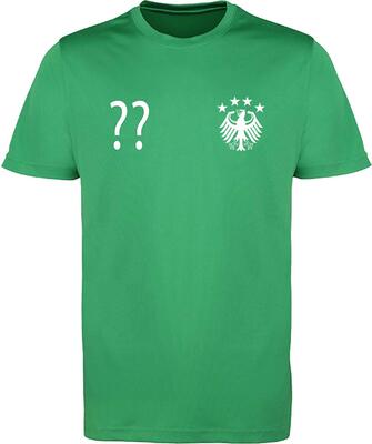 Comedy Shirts Jungen Fußball Trikot - WM/EM/WUNSCHDRUCK - FANTRIKOT3 - Trikot für Jungen - Deutschland Trikot in versch. Farben u. Größen bei Amazon bestellen