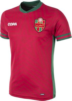 Copa Herren Morocco Football Fußball-T-Shirt mit Rundhalsausschnitt bei Amazon bestellen