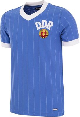 Copa Retro Trikot DDR 1985 blau bei Amazon bestellen