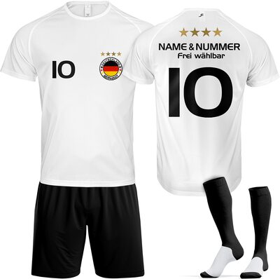 DE FANSHOP Kinder Personalisiertes Deutschland Trikot Set 26 bei Amazon bestellen