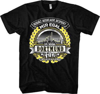 EIN Leben lang Dortmund Herren T-Shirt | Stadt - Dortmund Skyline - Fussball - Sport - Dortmund Shirt - Ultras bei Amazon bestellen