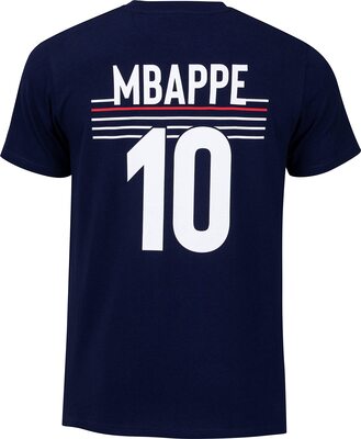 Alle Details zum Fußball-Trikot Equipe de FRANCE de football Trikot FFF Kylian Mbappé – Offizielle Kollektion und ähnlichen Trikots