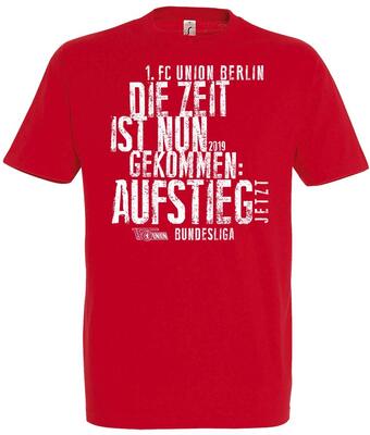 1. FC Union Berlin T-Shirt Aufstieg 2019 Erwachsene bei Amazon bestellen