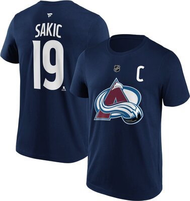 Fanatics Joe Sakic #19 Colorado Avalanche Alumni Player NHL T-Shirt Navy bei Amazon bestellen