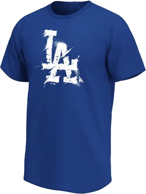 Fanatics MLB Splatter T-Shirt LA Dodgers royal bei Amazon bestellen