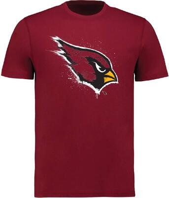 Fanatics NFL Football T-Shirt Arizona Cardinals Splatter Logo bei Amazon bestellen