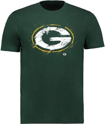 Fanatics NFL Football T-Shirt Green Bay Packers Splatter Logo bei Amazon bestellen