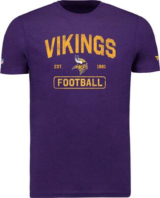 Fanatics NFL Football T-Shirt Minnesota Vikings Distressed Fanshirt bei Amazon bestellen